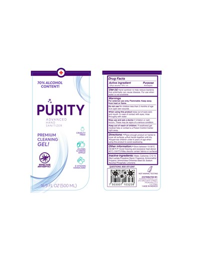 Front And Back Label (500 mL)